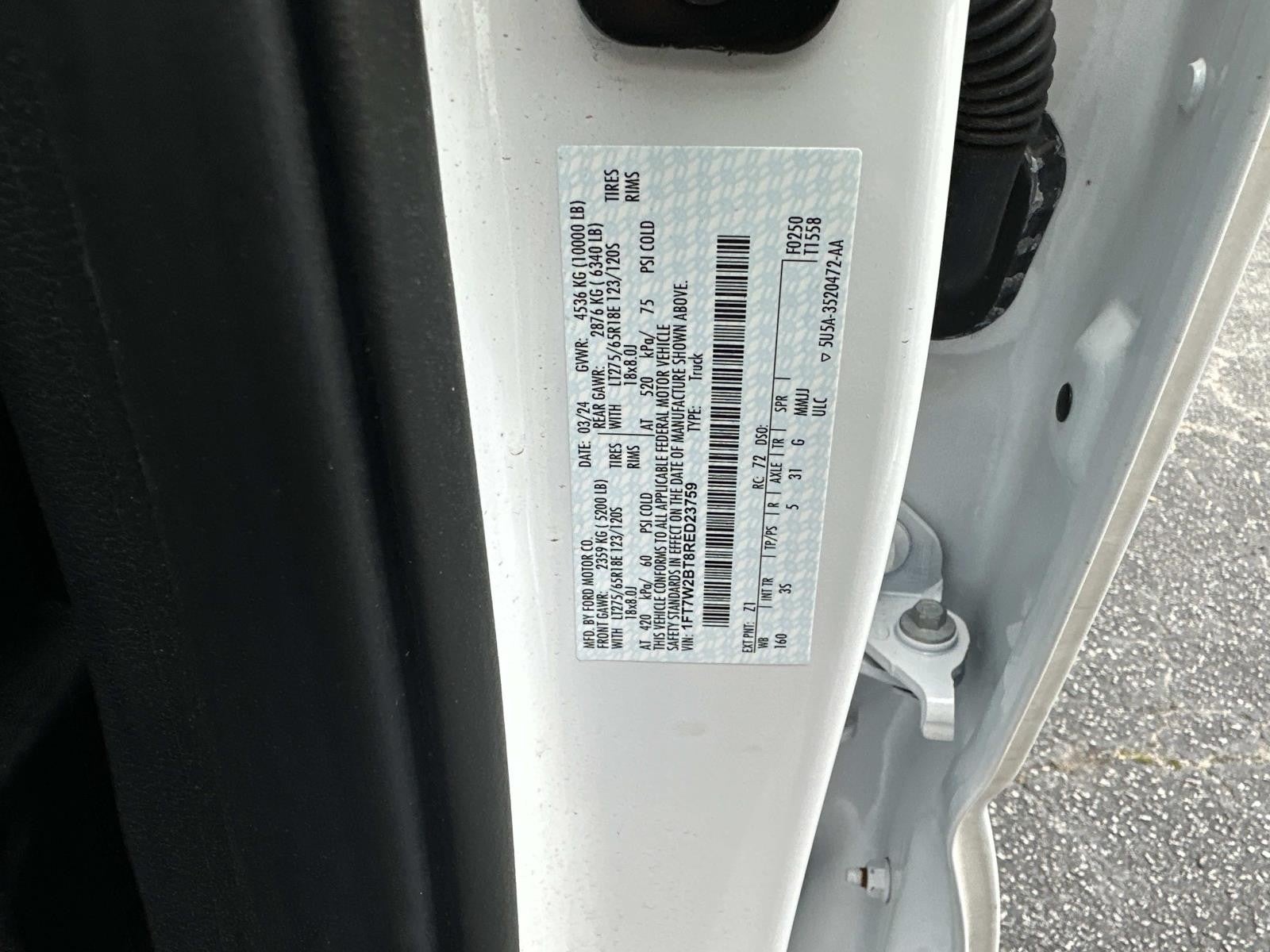 2024 Ford Super Duty F-250 SRW XLT