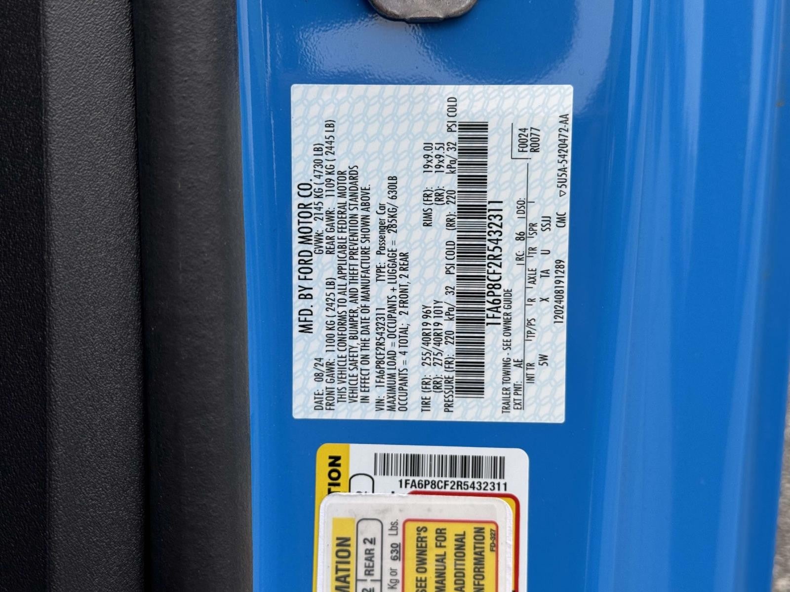 2024 Ford Mustang RTR Spec 3