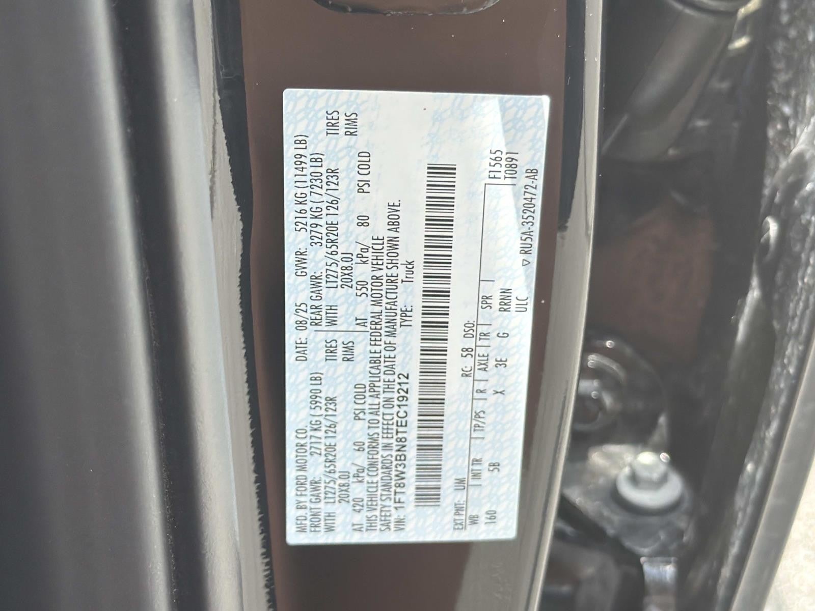 2026 Ford Super Duty F-350 SRW LARIAT 4WD CREW