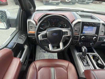 2019 Ford F-150 PLATINUM 4WD SUPERCREW 5.