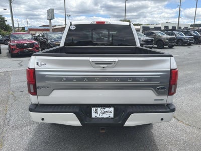 2019 Ford F-150 PLATINUM 4WD SUPERCREW 5.