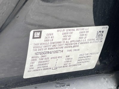 2018 GMC Canyon 2WD SLE