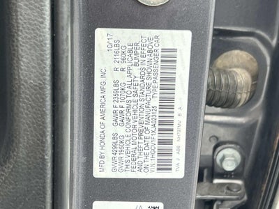 2018 Honda Accord LX