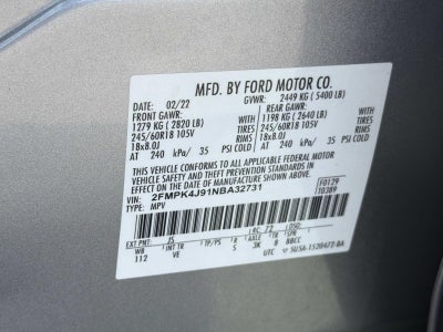 2022 Ford Edge SEL AWD