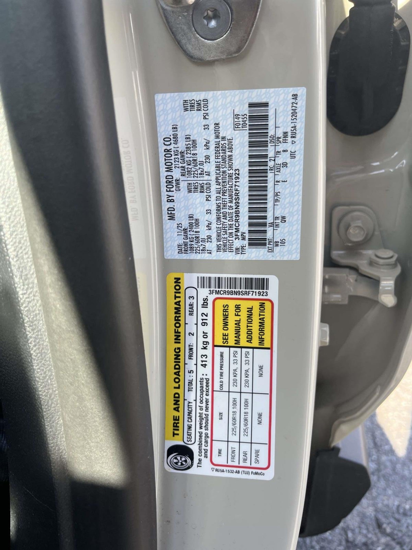 2025 Ford Bronco Sport BIG BEND 4X4