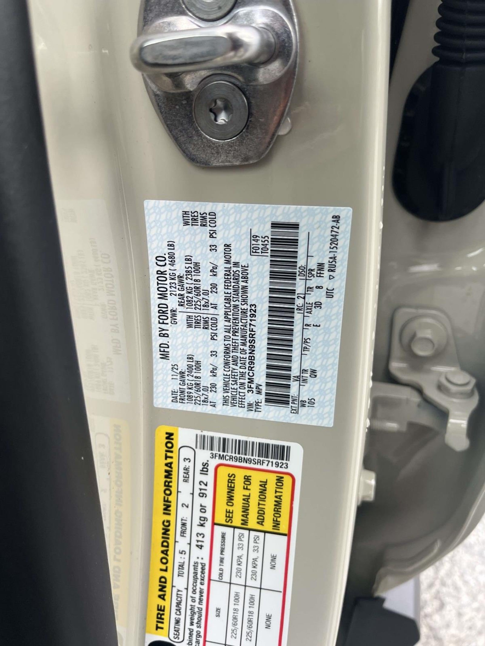 2025 Ford Bronco Sport BIG BEND 4X4