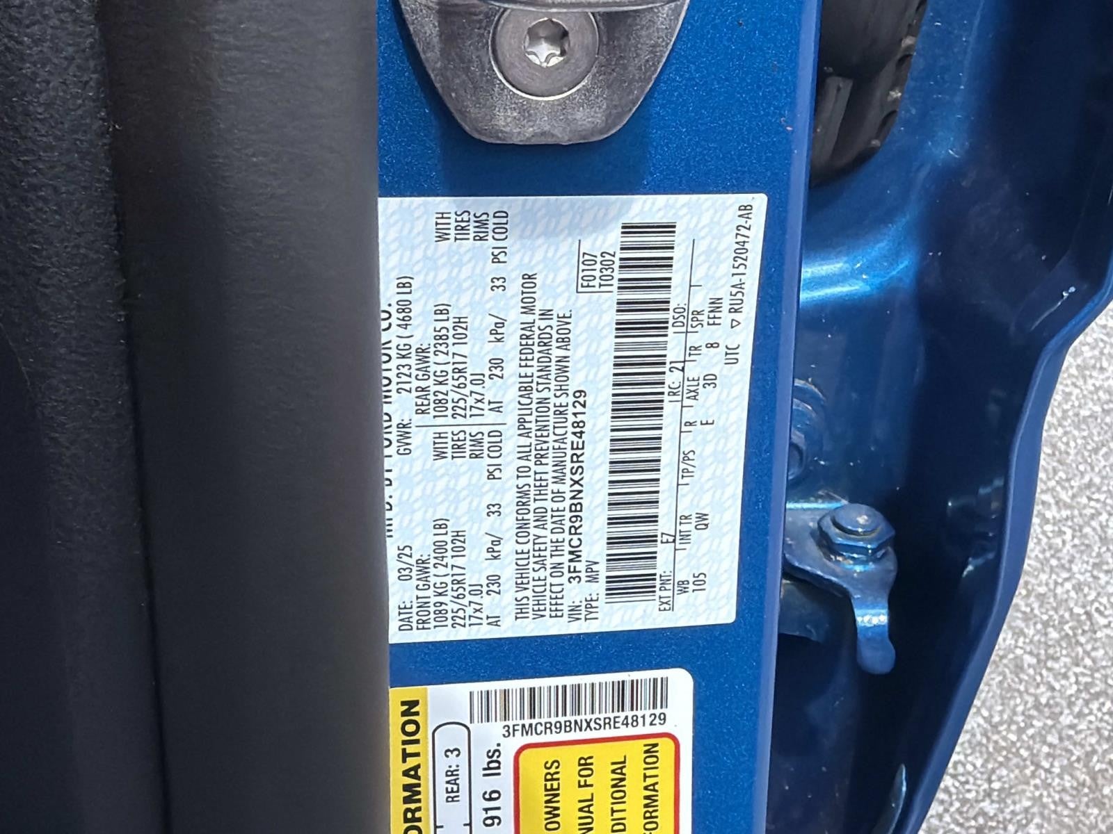 2025 Ford Bronco Sport Big Bend