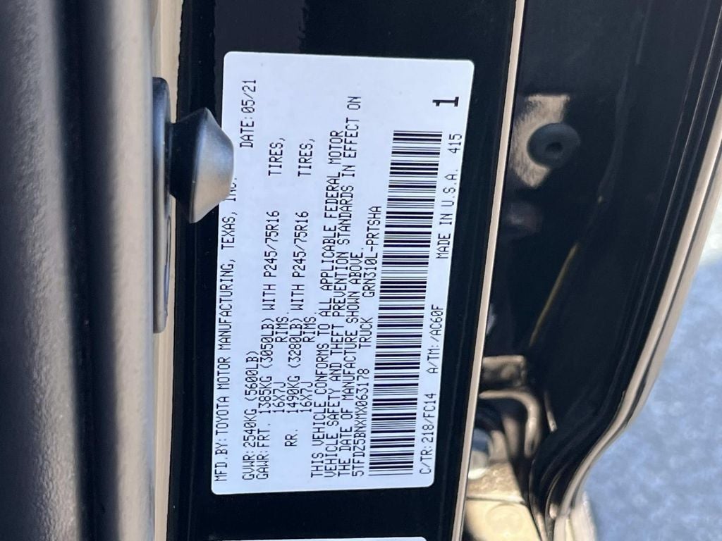 2021 Toyota Tacoma V6