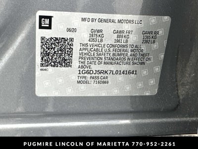 2020 Cadillac CT4 Luxury