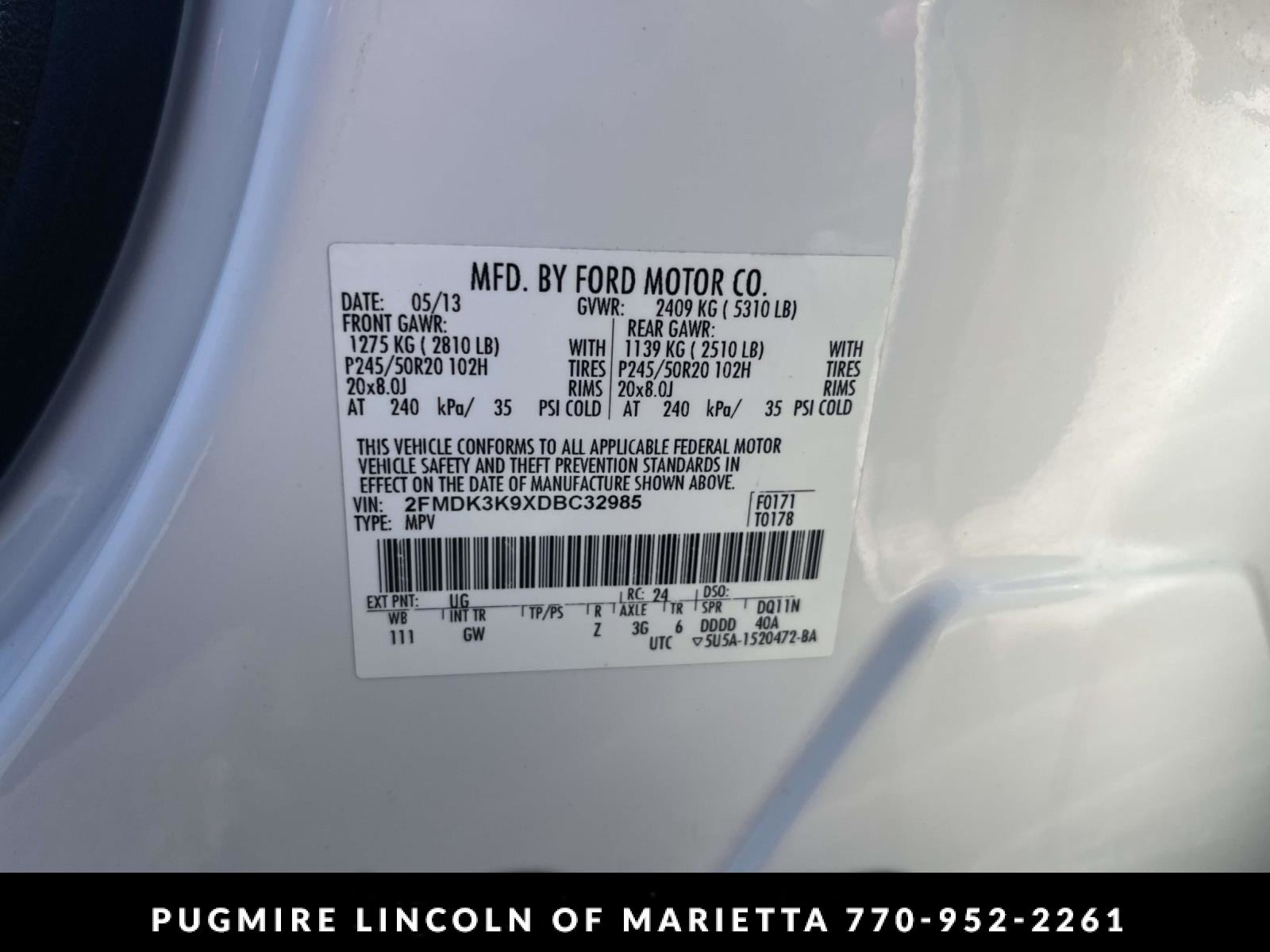 2013 Ford Edge Limited