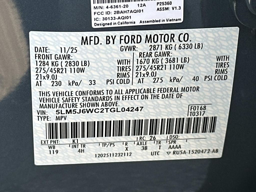 2026 Lincoln Aviator Premiere