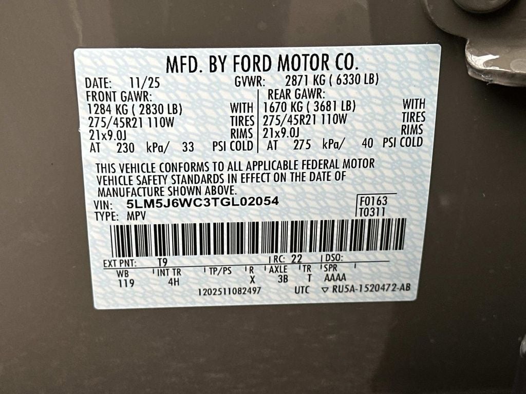 2026 Lincoln Aviator Premiere