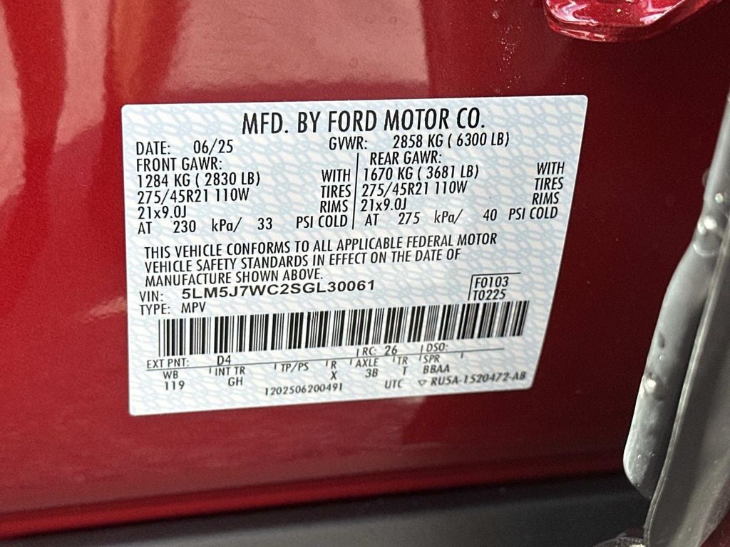 2025 Lincoln Aviator Reserve