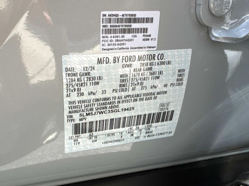 2025 Lincoln Aviator Reserve