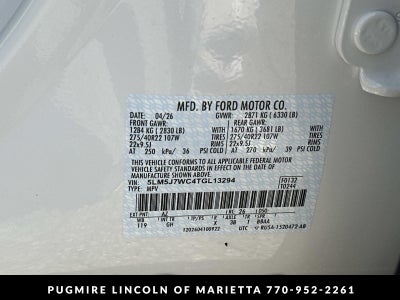2026 Lincoln Aviator Reserve