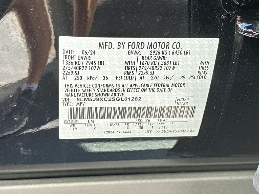 2025 Lincoln Aviator Black Label