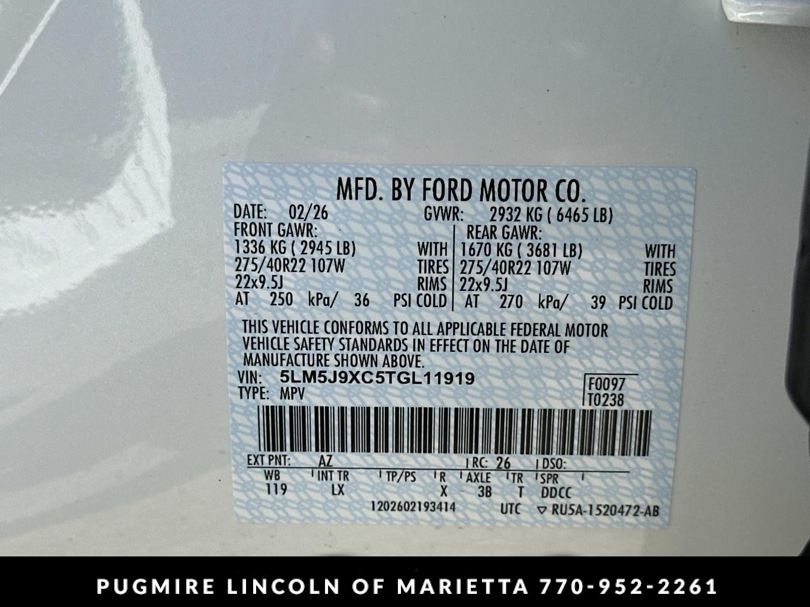 2026 Lincoln Aviator Black Label