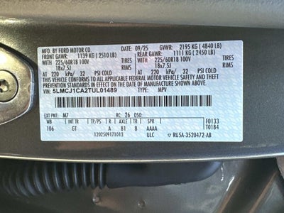 2026 Lincoln Corsair Premiere