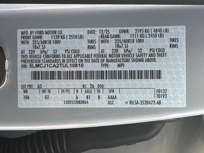 2026 Lincoln Corsair Premiere