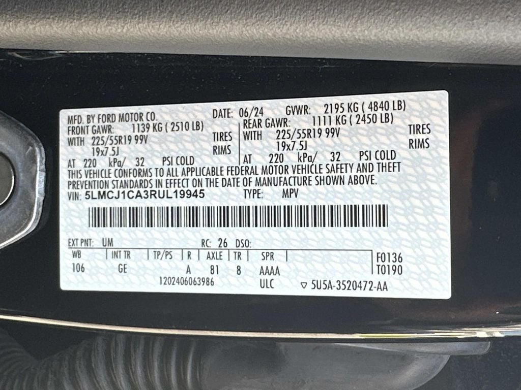 2024 Lincoln Corsair Premiere