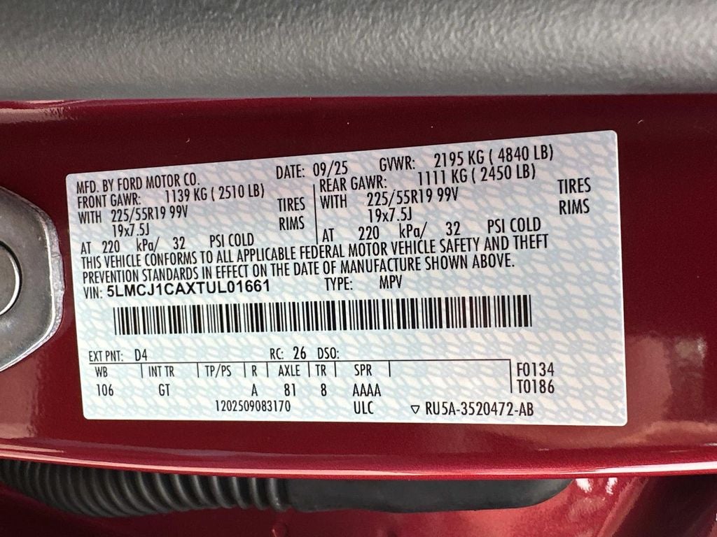 2026 Lincoln Corsair Premiere