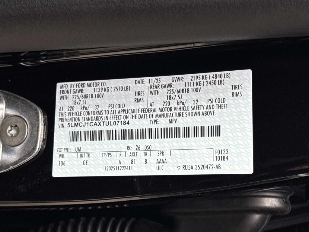 2026 Lincoln Corsair Premiere