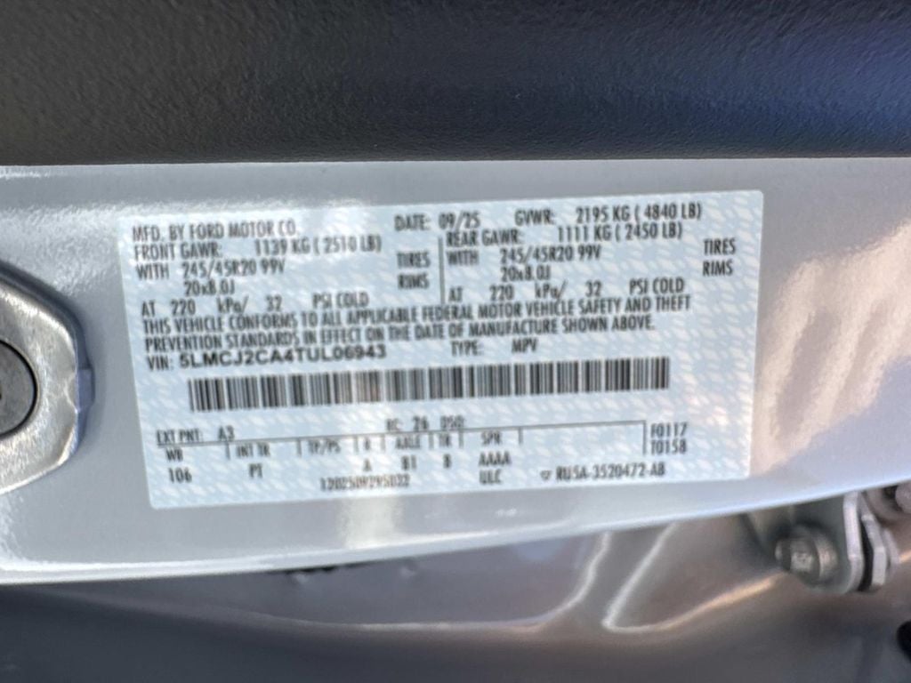 2026 Lincoln Corsair Reserve