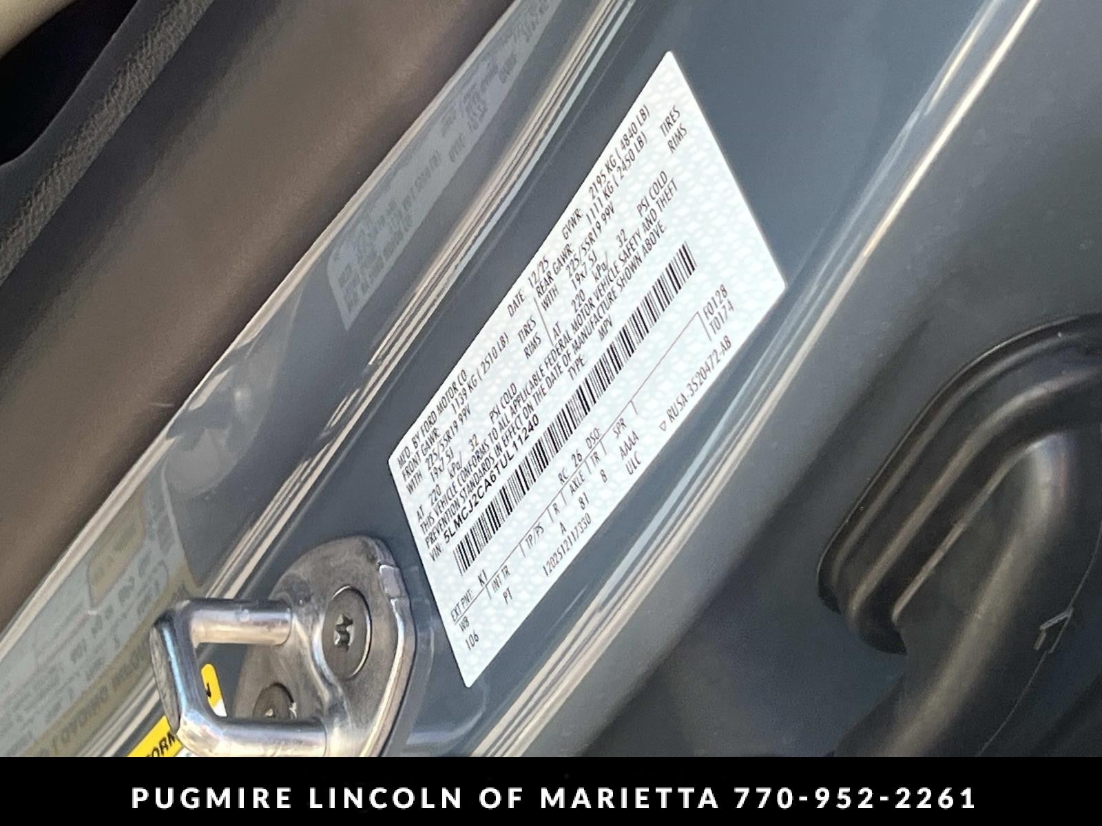 2026 Lincoln Corsair Reserve