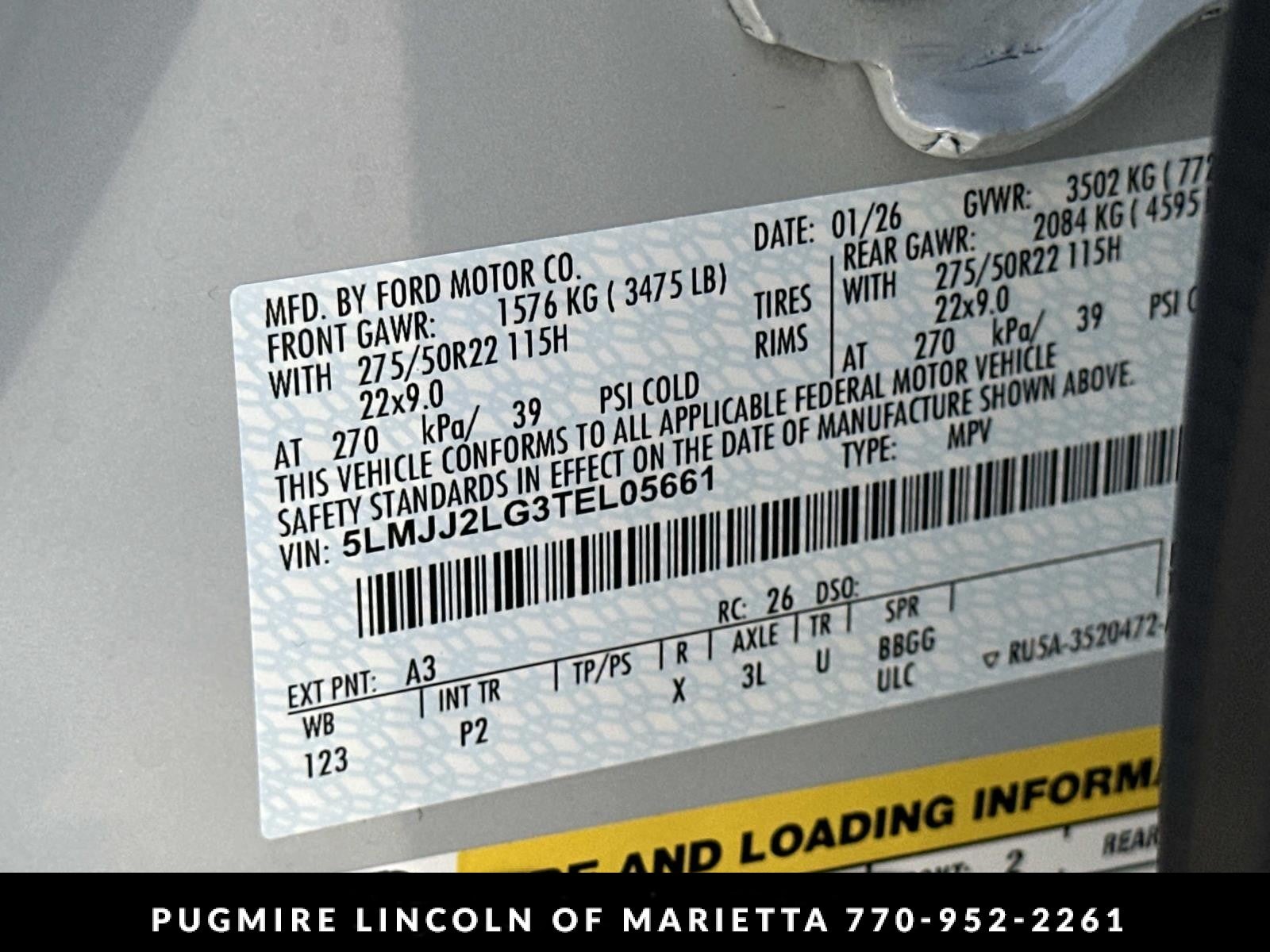 2026 Lincoln Navigator Reserve