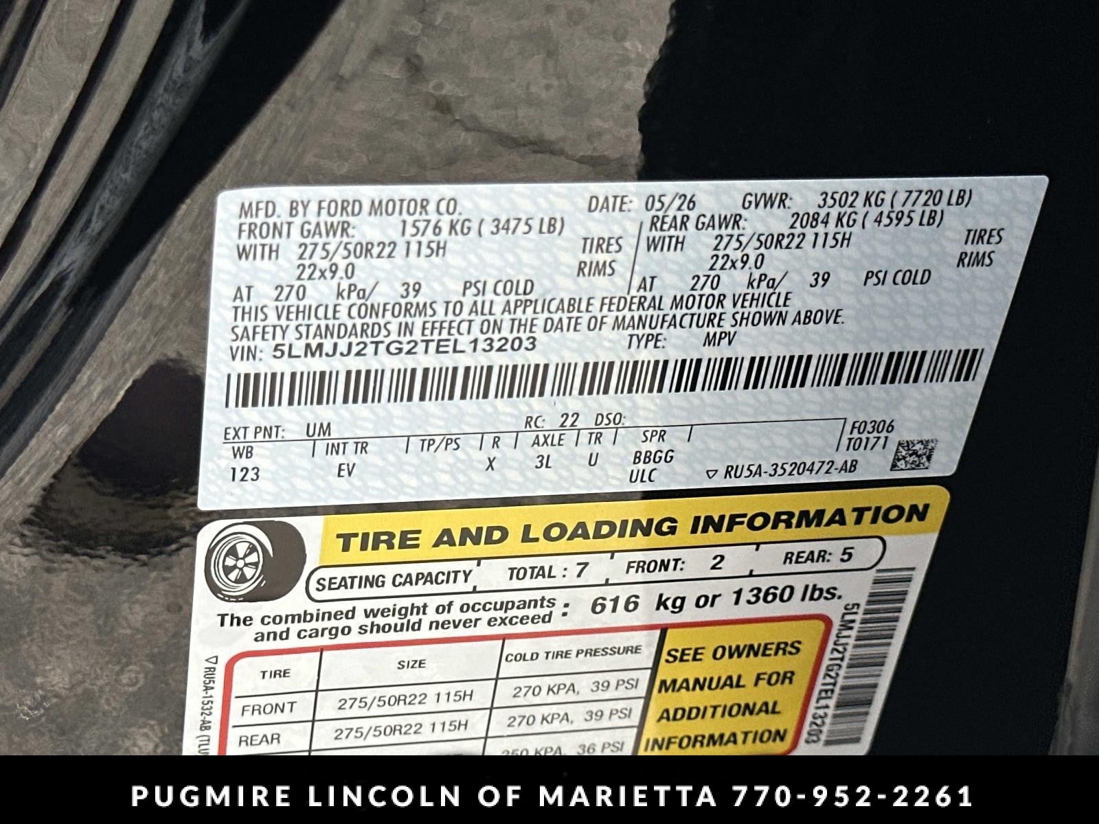 2026 Lincoln Navigator Black Label