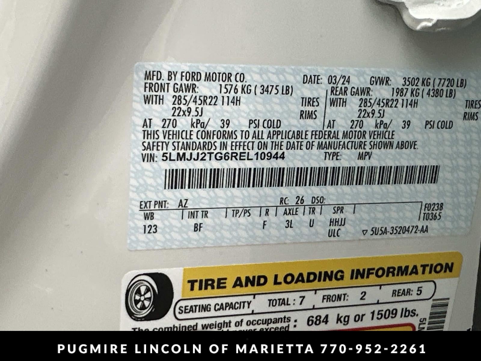 2024 Lincoln Navigator Black Label