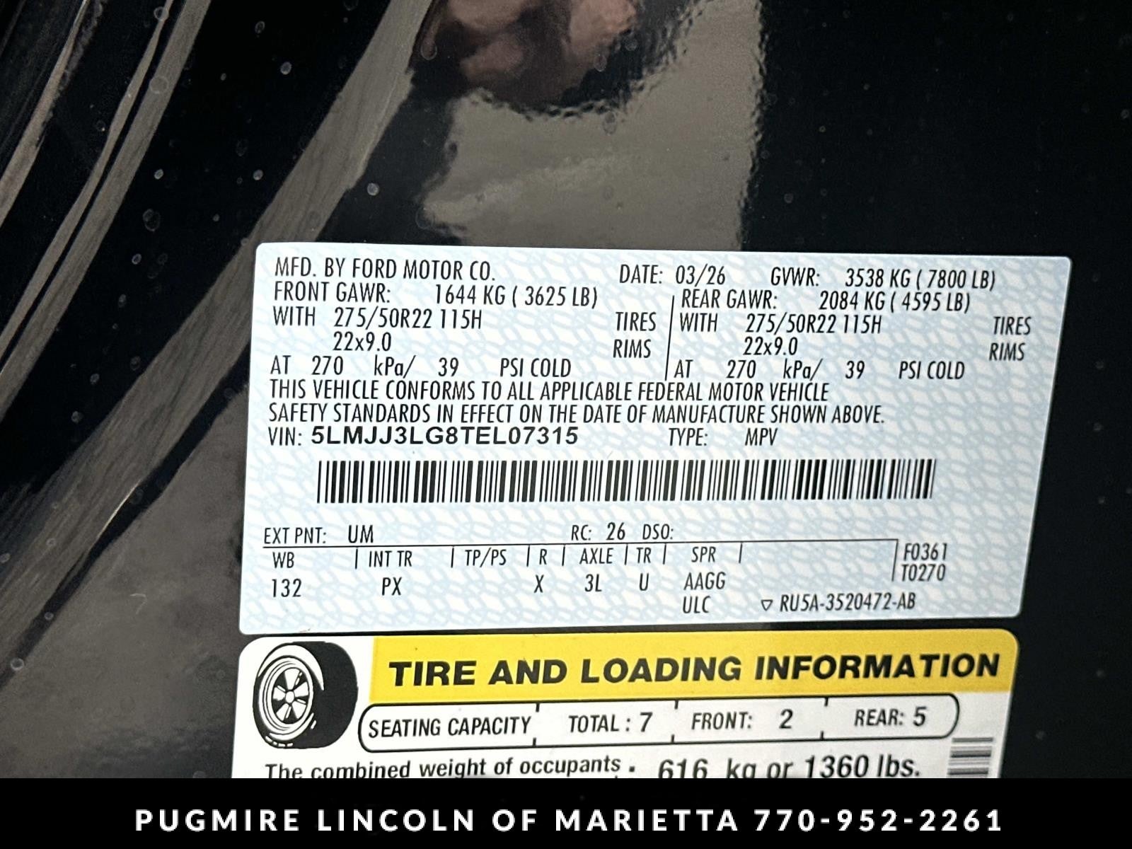 2026 Lincoln Navigator L Reserve