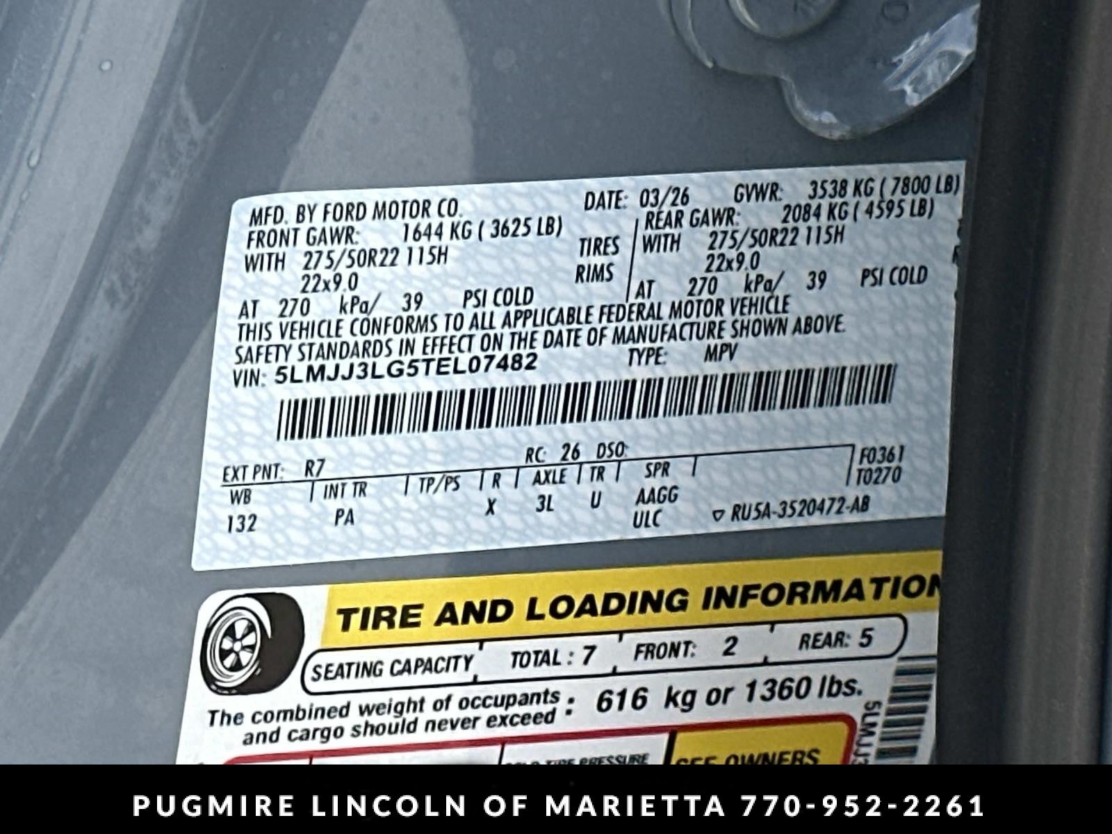 2026 Lincoln Navigator L Reserve