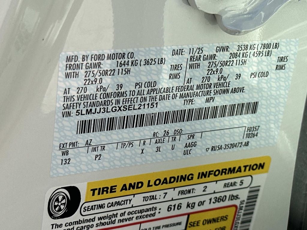 2025 Lincoln Navigator L Reserve