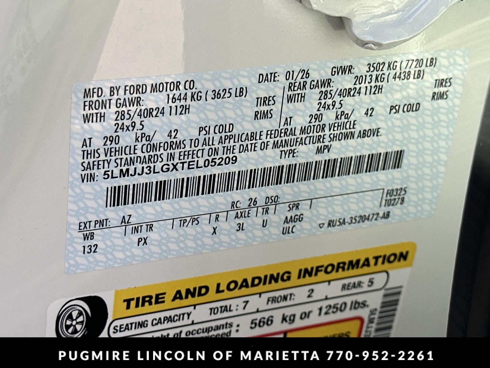 2026 Lincoln Navigator L Reserve