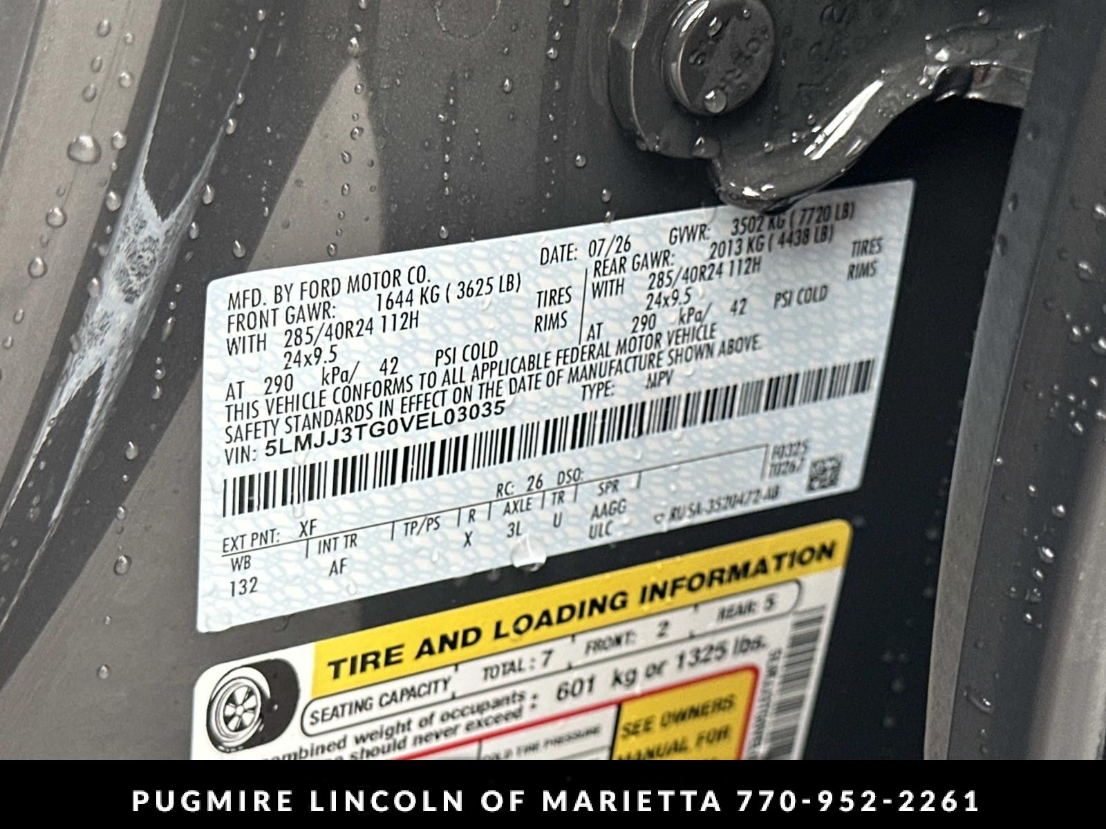2027 Lincoln Navigator L Black Label
