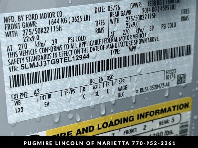 2026 Lincoln Navigator L Black Label