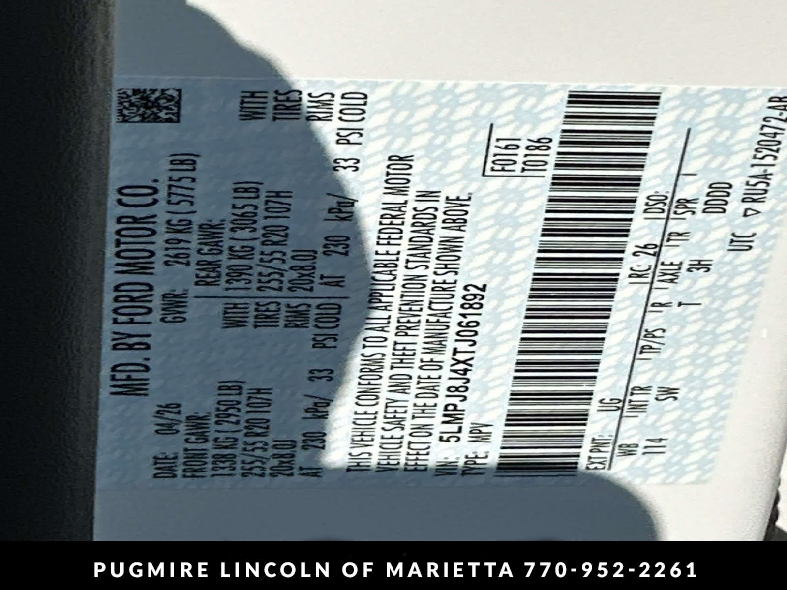 2026 Lincoln Nautilus Premiere