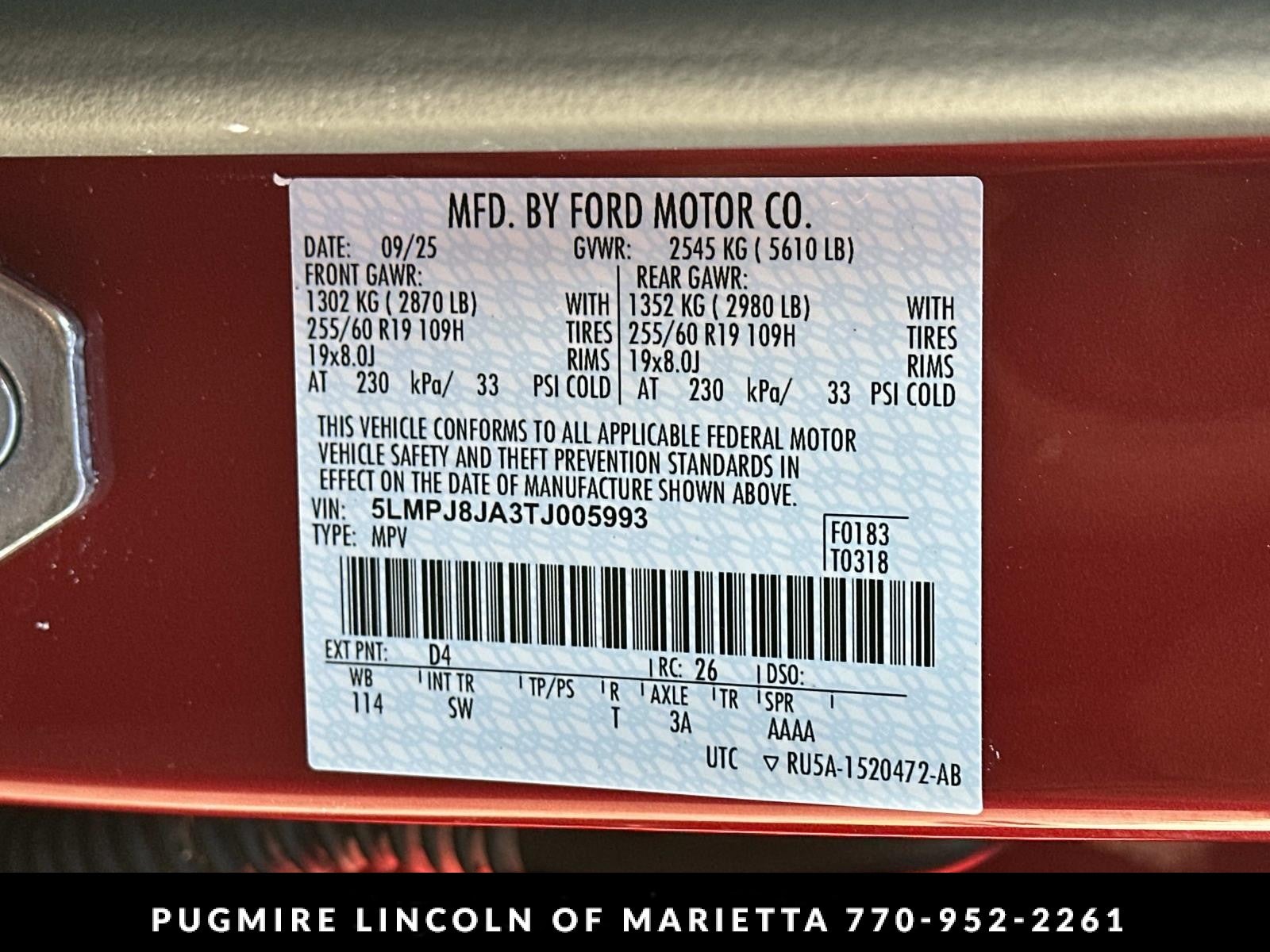 2026 Lincoln Nautilus Premiere