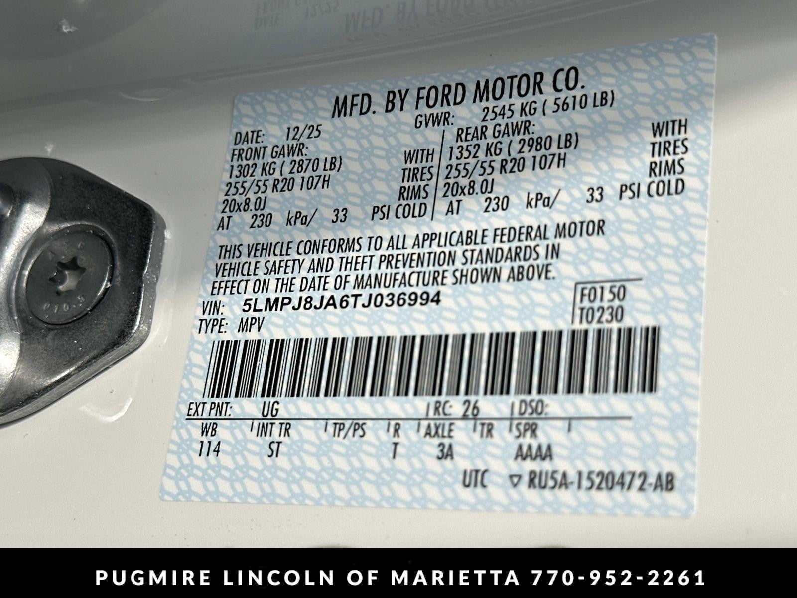 2026 Lincoln Nautilus Premiere