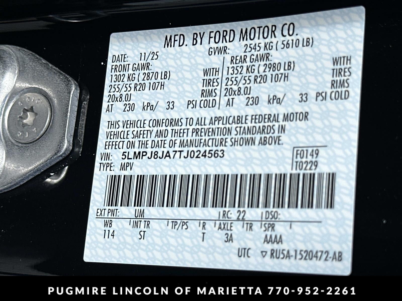 2026 Lincoln Nautilus Premiere