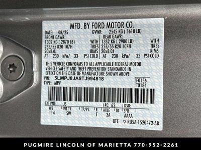 2026 Lincoln Nautilus Premiere