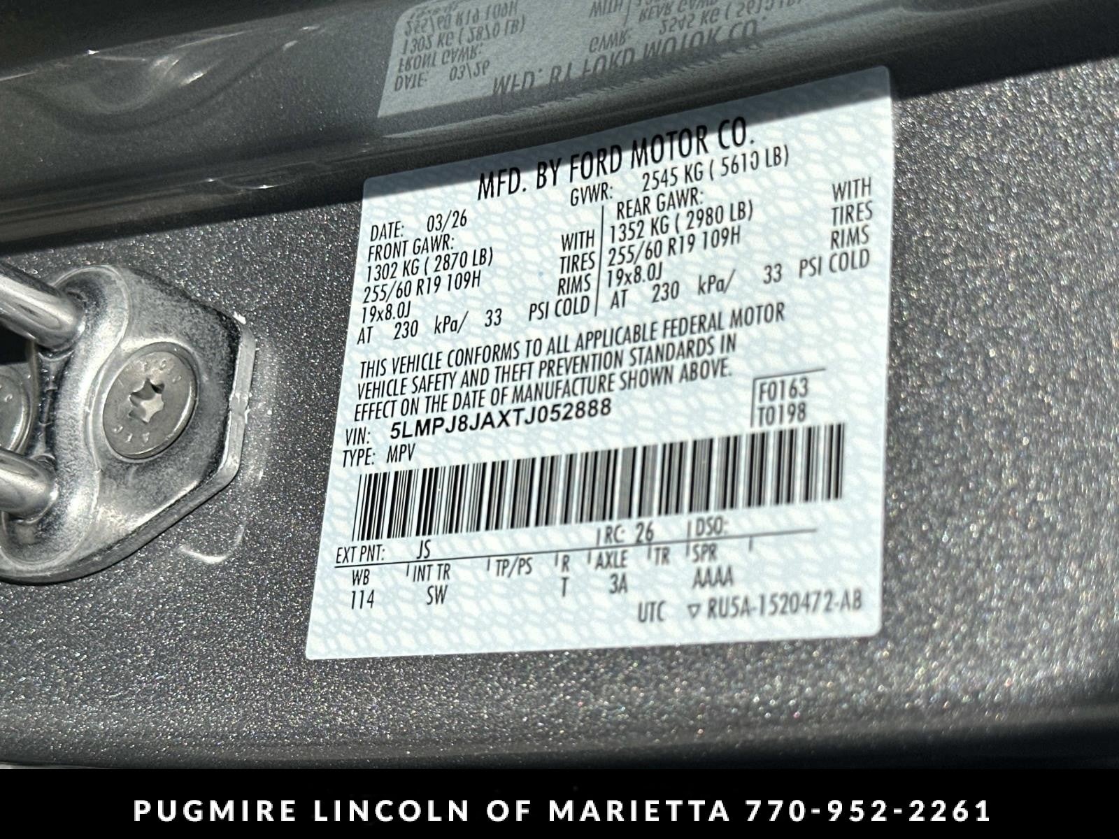 2026 Lincoln Nautilus Premiere