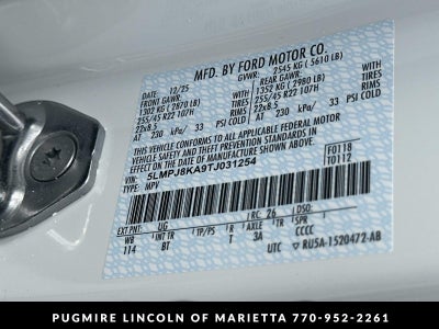 2026 Lincoln Nautilus Reserve