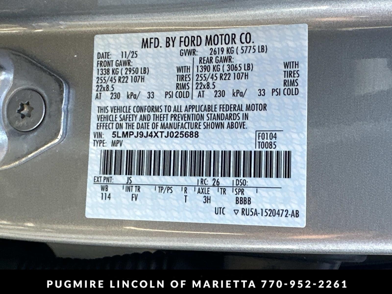 2026 Lincoln Nautilus Black Label