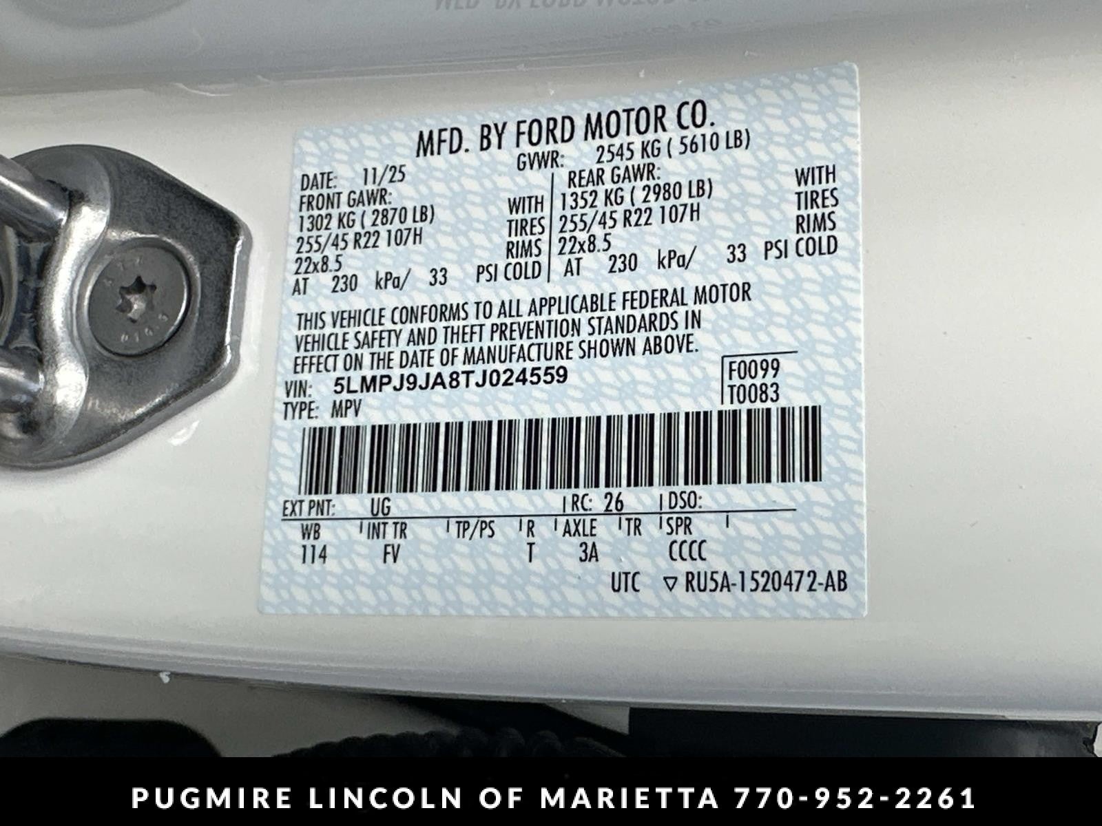 2026 Lincoln Nautilus Black Label