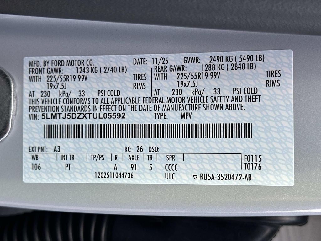 2026 Lincoln Corsair Plug-In Hybrid Grand Touring