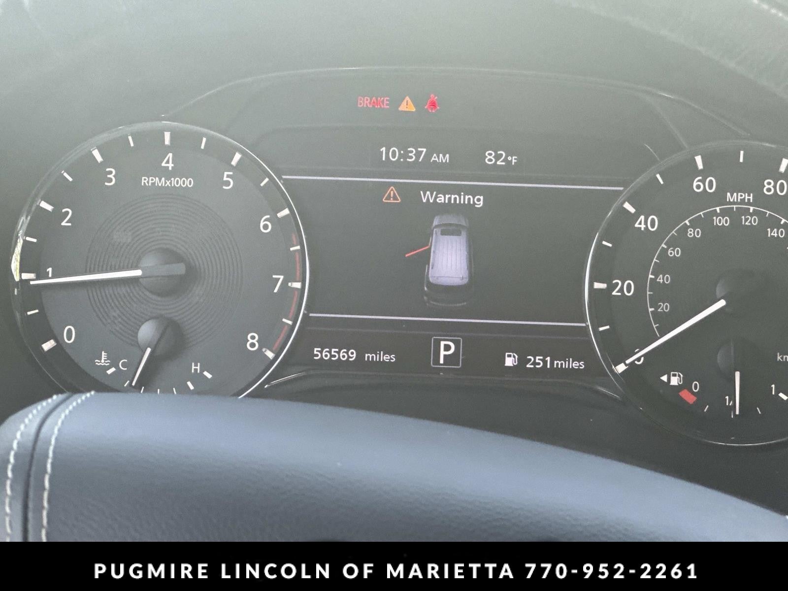 2021 INFINITI QX80 SENSORY