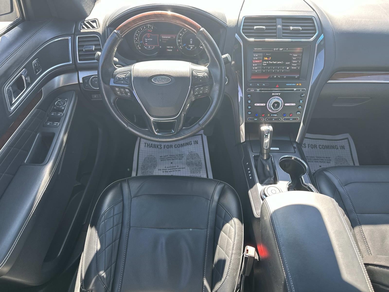 2016 Ford Explorer 4WD PLATINUM