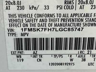 2020 Ford Explorer LIMITED RWD